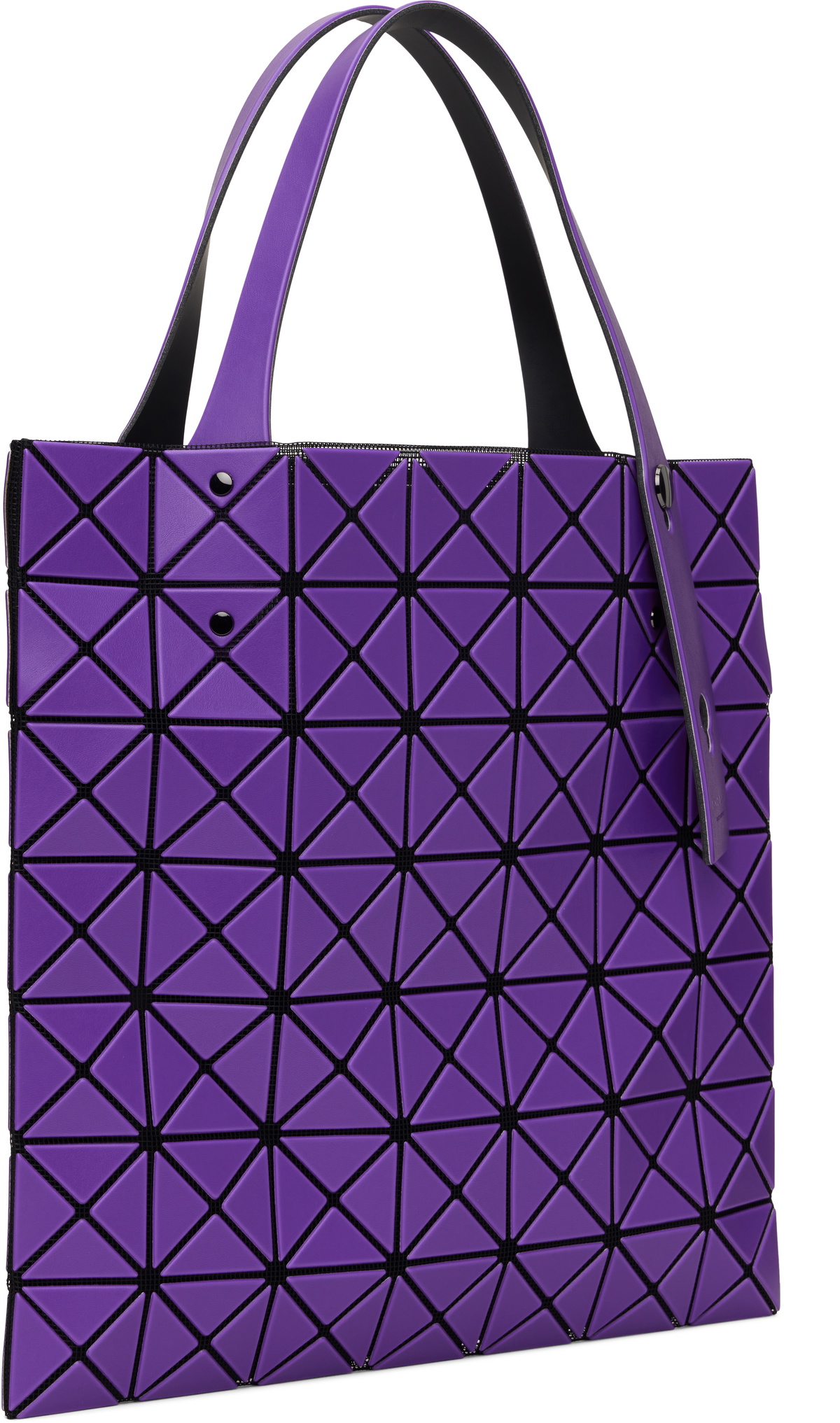 バッグ BAO BAO PRISM MATTE-2 PURPLISH BLUE BAO BAO ISSEY MIYAKE Purple Prism Matte-2 Tote Bao Bao Issey Miyake