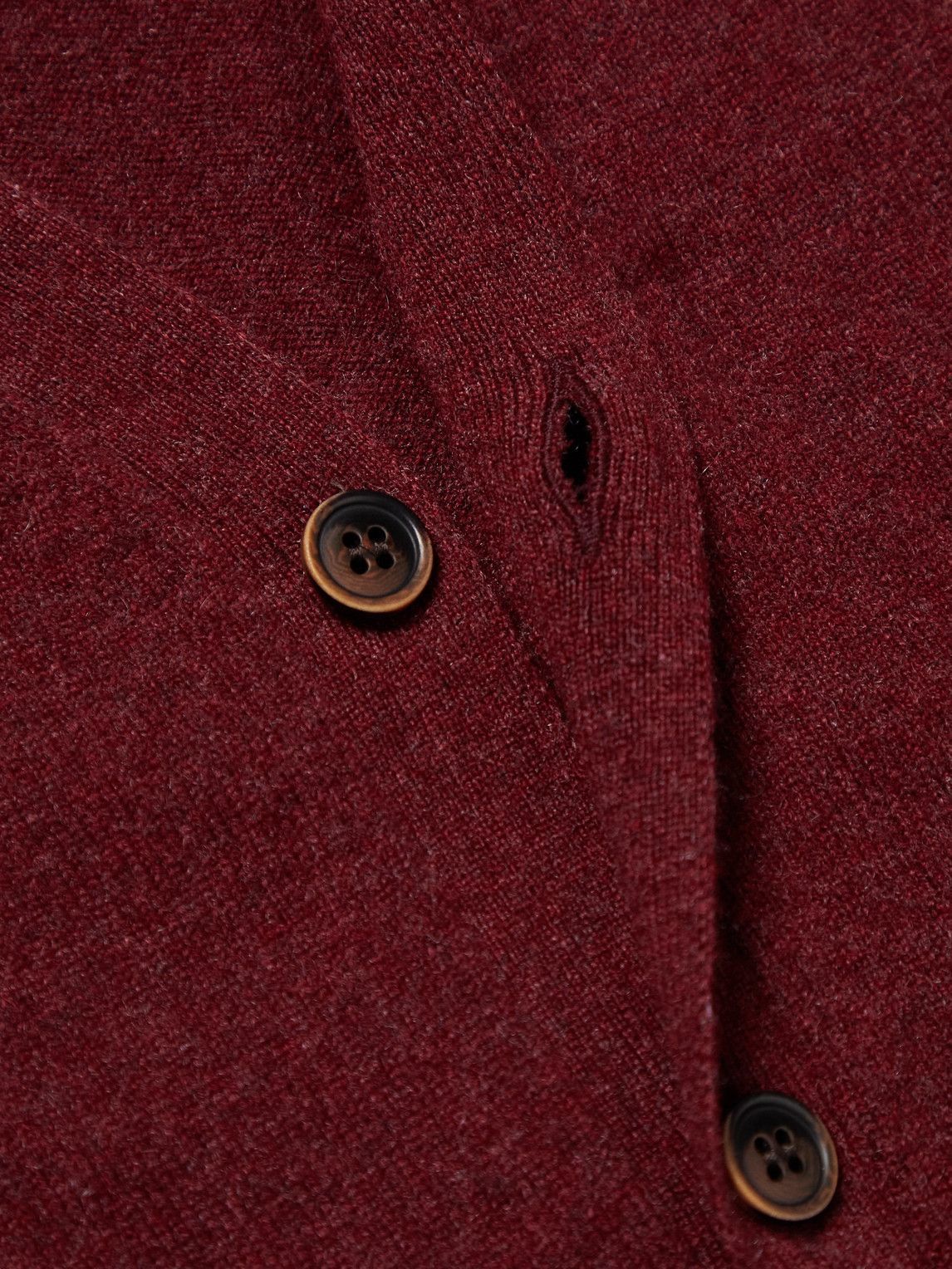 Sulka - Cashmere Cardigan - Burgundy Sulka