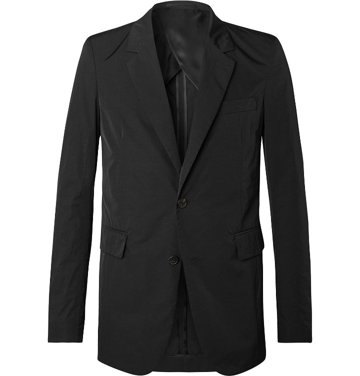Photo: The Row - Slater Slim-Fit Unstructured Nylon Suit Jacket - Black