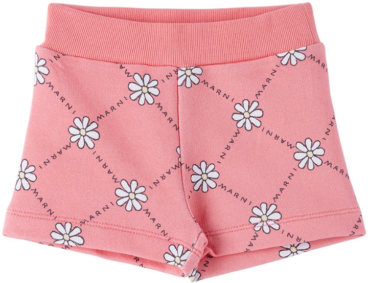 Photo: Marni Baby Pink Flower Shorts