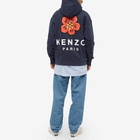 Kenzo Men's Back Logo Popover Hoody in Midnight Blue