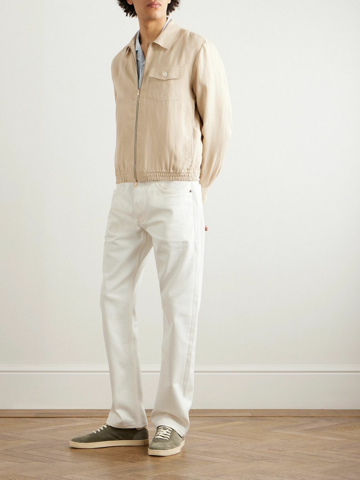 Paul Smith - Linen Blouson Jacket - Neutrals Paul Smith