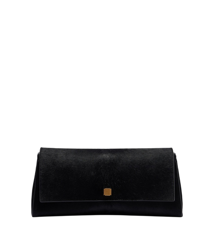 Photo: Khaite Audrey Medium calf hair clutch
