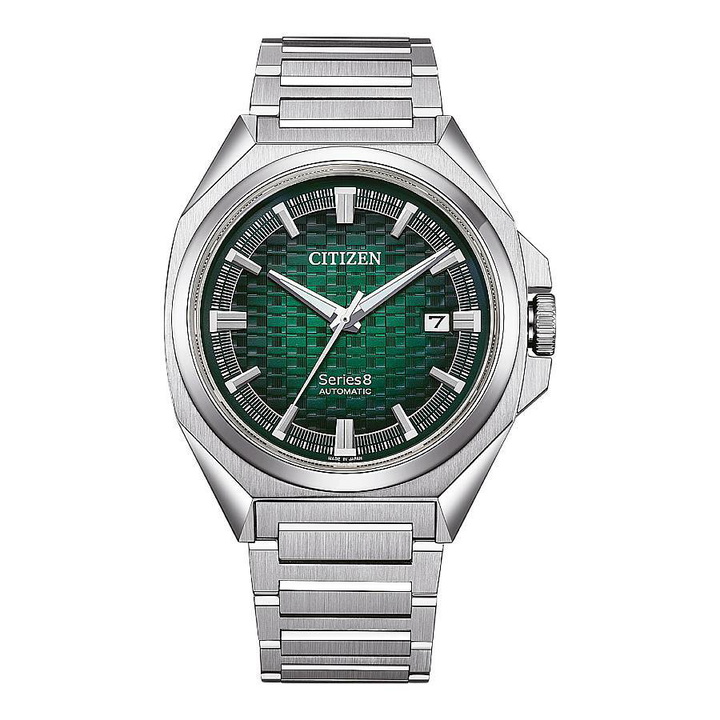 Photo: Citizen Series8 831 Automatic Green Dial Mens Watch NB6050-51W