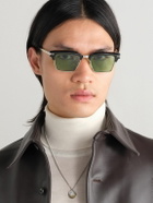 Jacques Marie Mage - Alin D-Frame Silver-Tone and Acetate Sunglasses