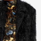 Kwaidan Editions Women's Kwaidan Fluffy Alpaca Coat in Black