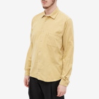 YMC Men's Cord Curtis Shirt in Beige