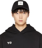 Y-3 Black Square Label Cap