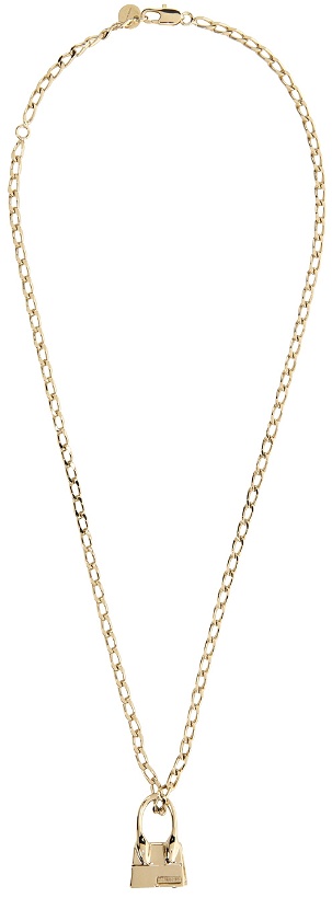 Photo: Jacquemus Pale Gold 'Le Collier Chiquito' Necklace