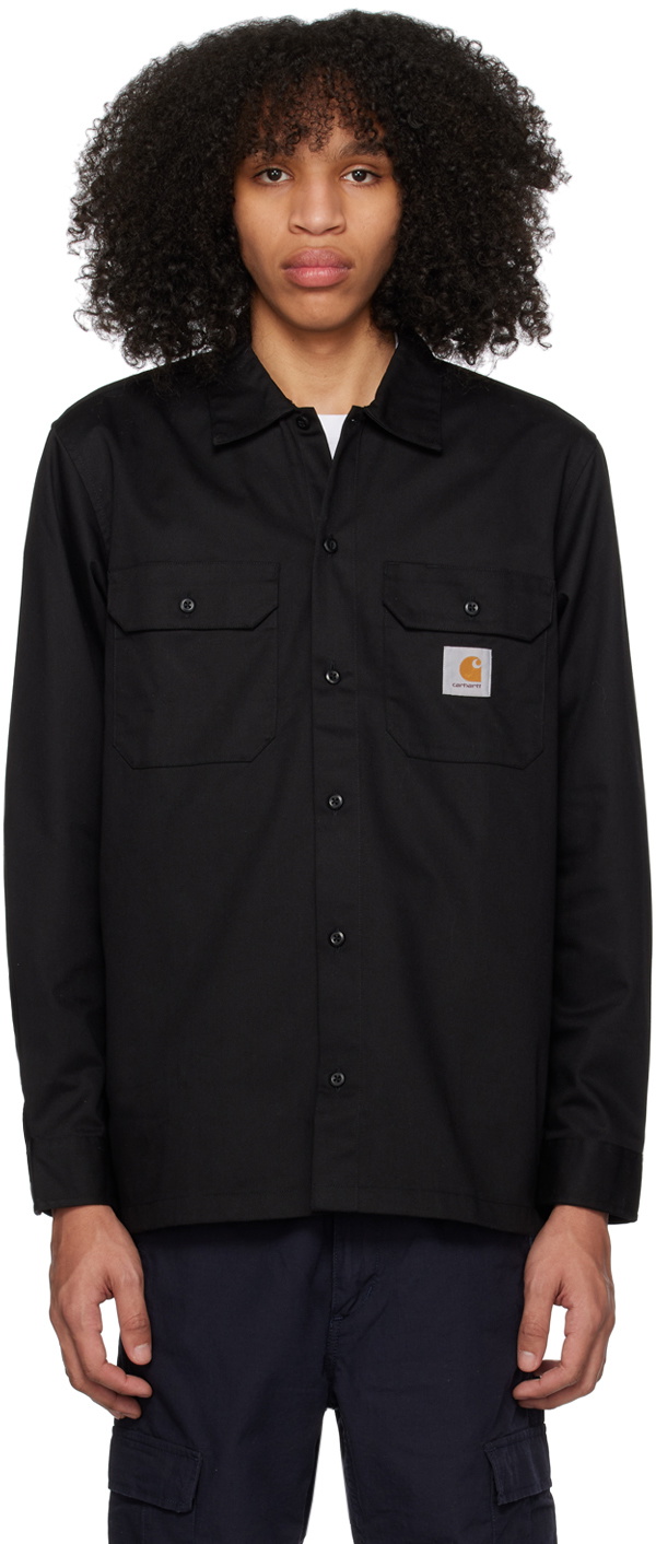 Carhartt Work In Progress Black Master Shirt Carhartt WIP