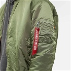 Alpha Industries Men's Classic MA-1 Jacket in Sage Green