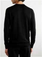 Zegna - Cashmere and Silk-Blend Sweater - Black