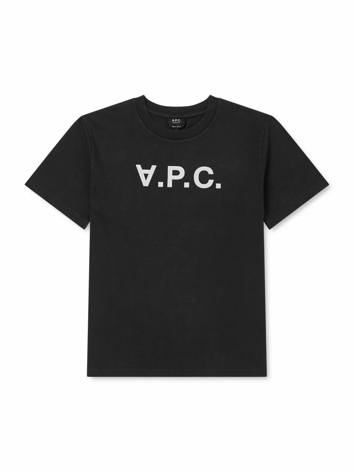 A.P.C. x Lacoste Large Logo T-Shirt in Navy A.P.C.