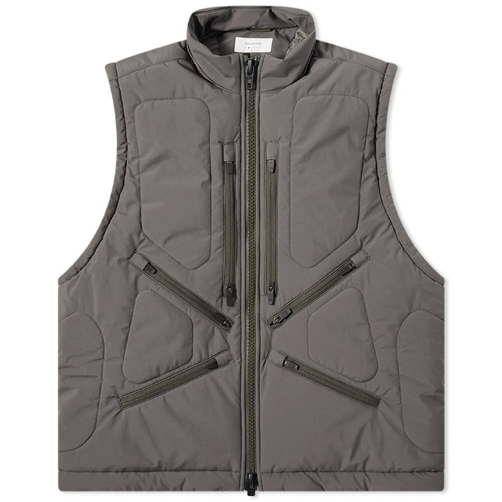 Photo: Acronym Men's Windstopper® PrimaLoft® Modular Liner Vest in Grey