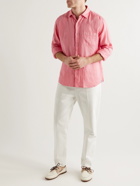 Peter Millar - Garment-Dyed Linen Shirt - Pink