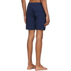 Onia Navy Striped Calder Swim Shorts