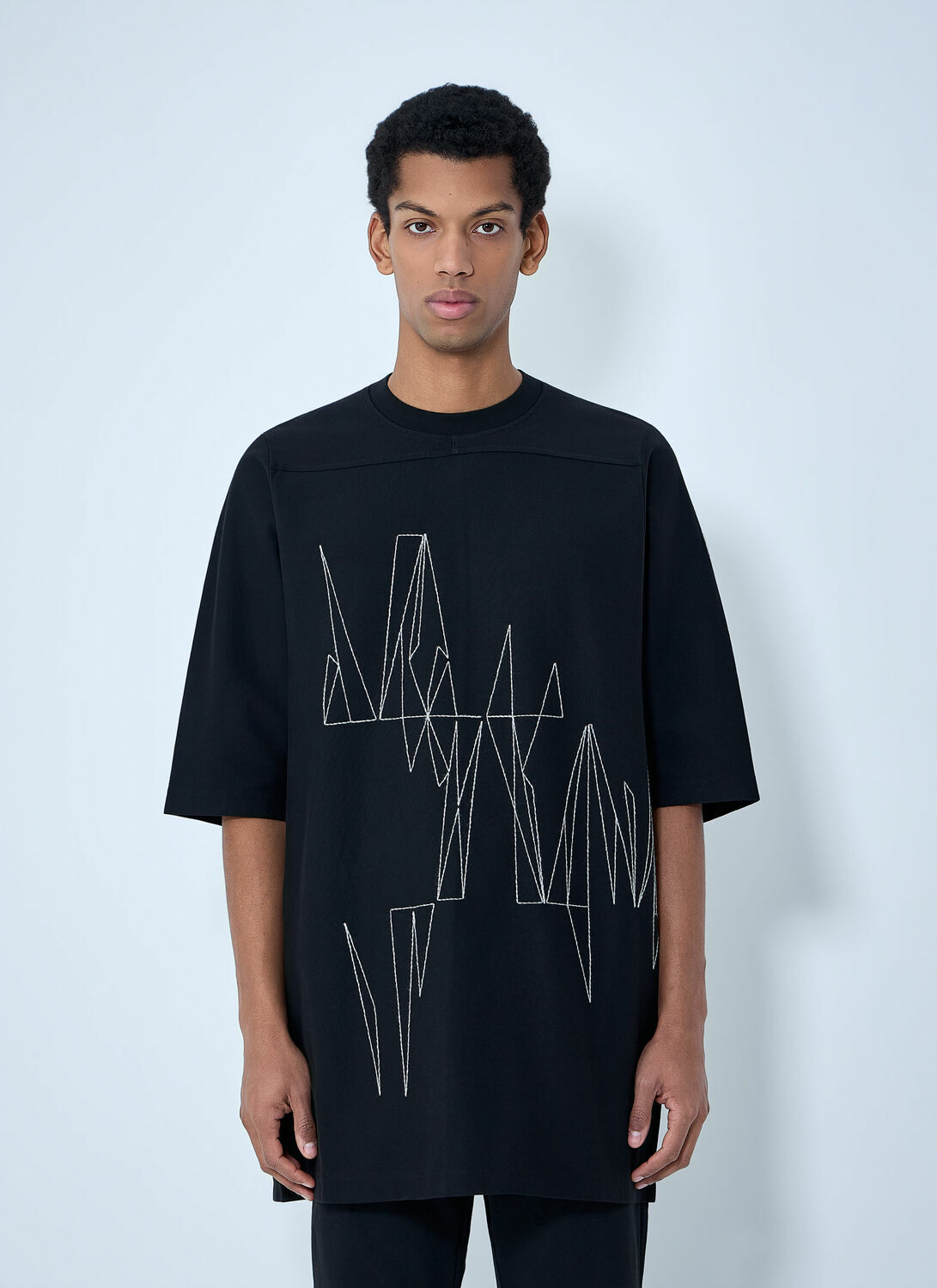 Moncler + Rick Owens Graphic Embroidered T-Shirt