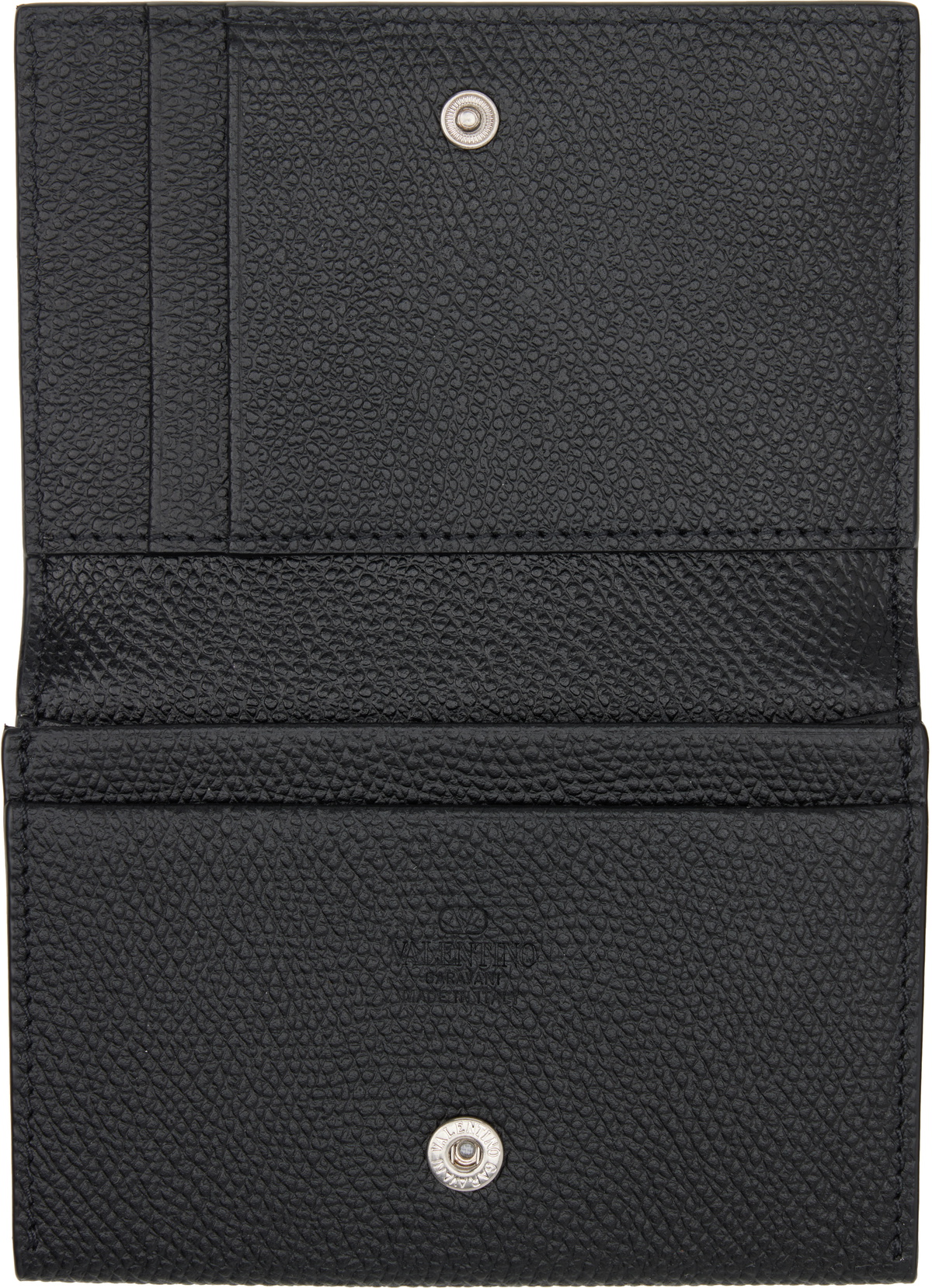 Valentino Garavani Black VLogo Signature Card Holder