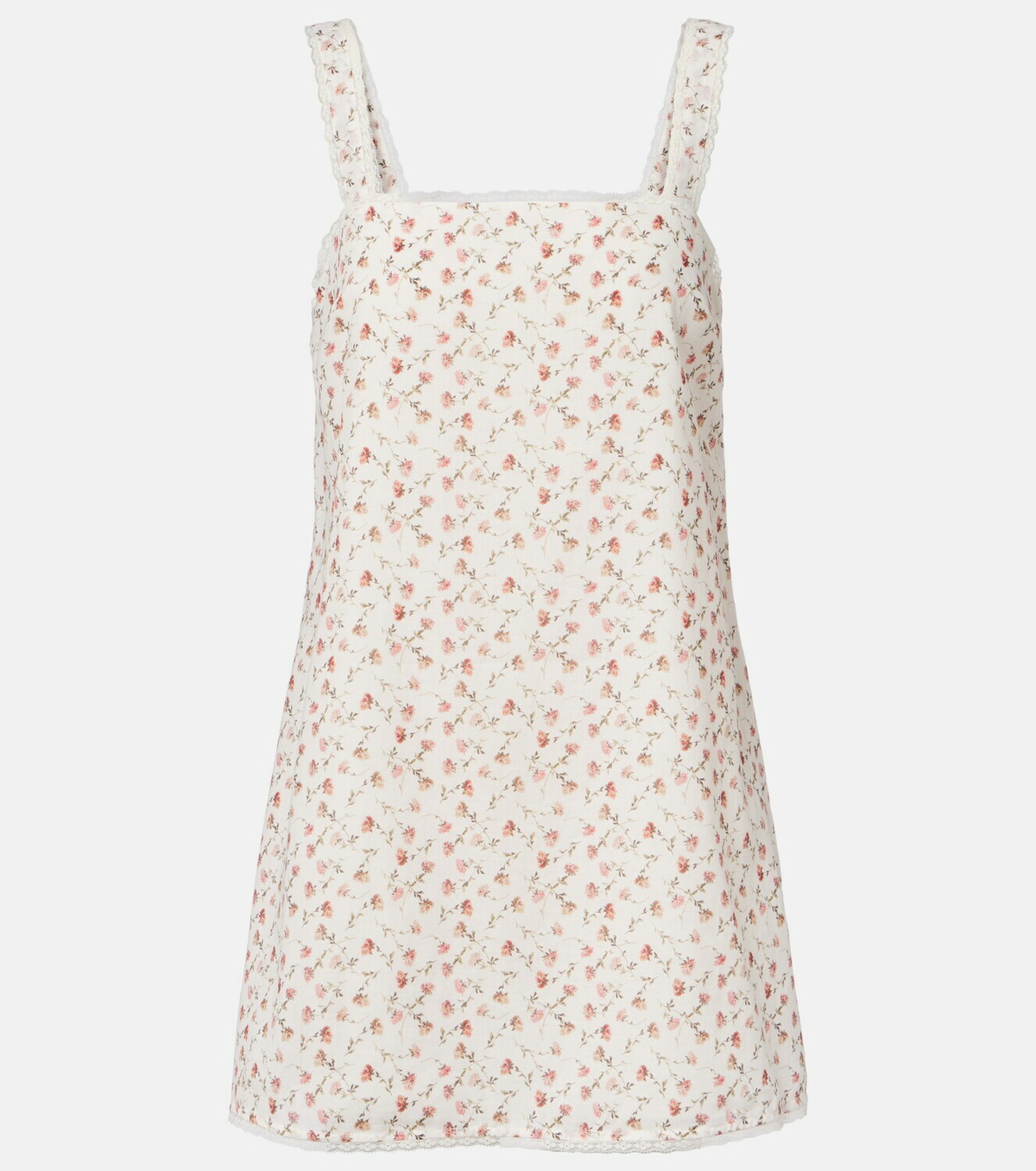 Posse Charlotte floral cotton minidress