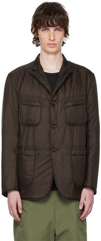 Photo: Engineered Garments SSENSE Exclusive Brown Jacket