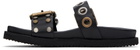 Vivienne Westwood Black Alex Stud Sandals