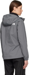 The North Face Gray Antora Rain Jacket
