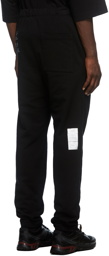 N.Hoolywood Black French Terry Lounge Pants