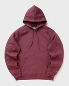 Carhartt Wip Hooded Chase Sweat Purple - Mens - Hoodies