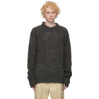 Jil Sander Blue Wool Knit Sweater