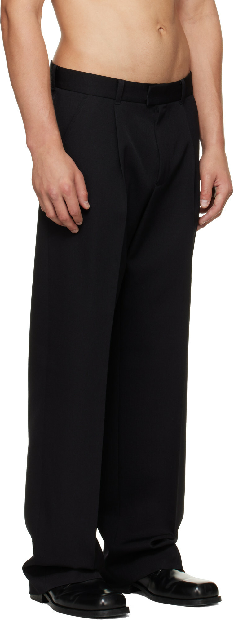 OUR LEGACY Black Slack Trousers