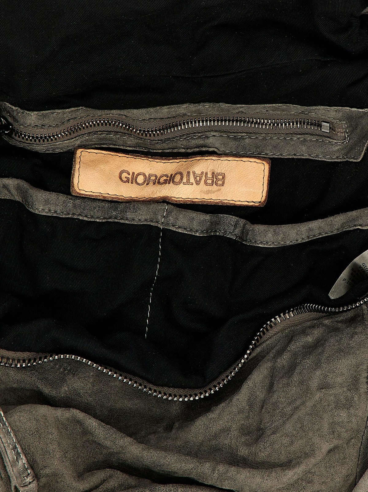 Giorgio Brato Leather Backpack