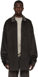 Fear of God ESSENTIALS Gray Shirttail Jacket