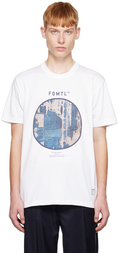 Photo: FDMTL White Boro T-Shirt