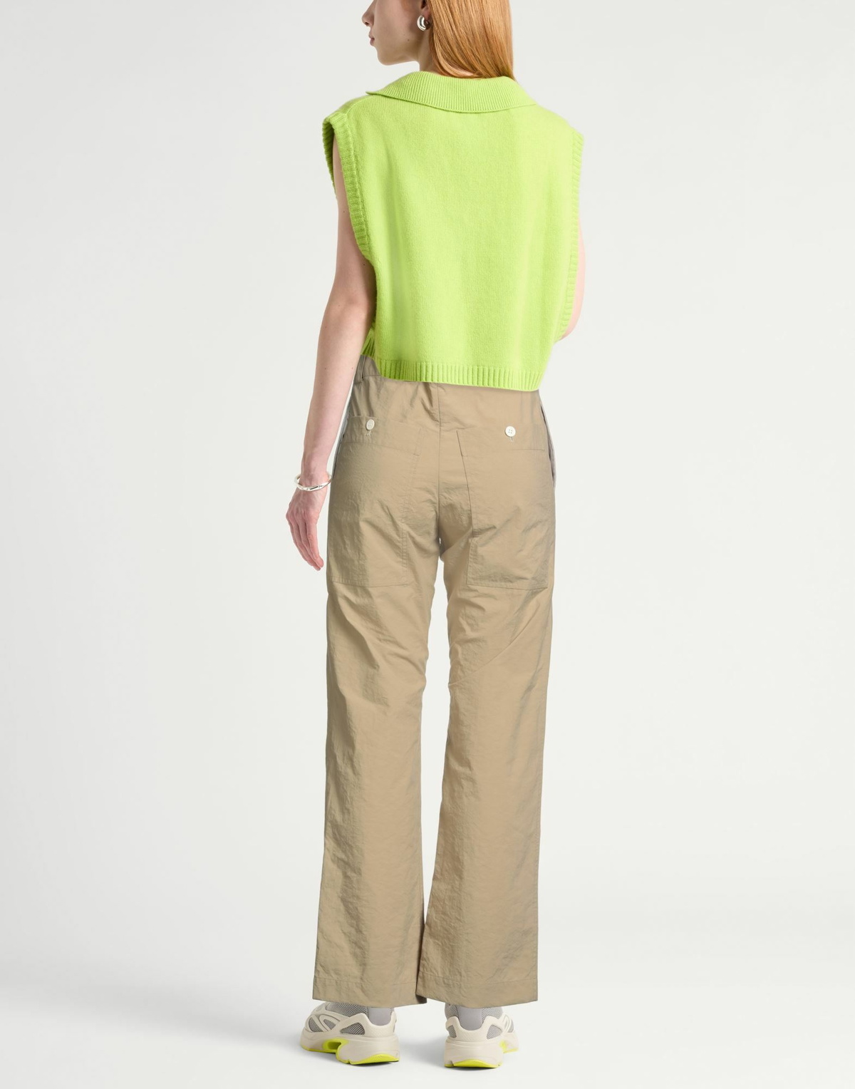 Plan C Womens Pants Sand