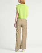 Plan C Womens Pants Sand