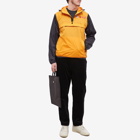 Comme des Garçons Play x K-Way Half Zip Block Colour Jacket in Orange/Black