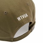 WTAPS Men's 6 Panel Baseball Cap in Olive Drab 