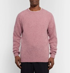 Officine Generale - Shetland Wool Sweater - Men - Pink