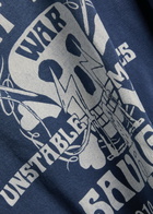 Saint Mxxxxxx Saint Nbhd Printed Cotton T-shirt Navy