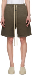 Fear of God Brown Relaxed Shorts