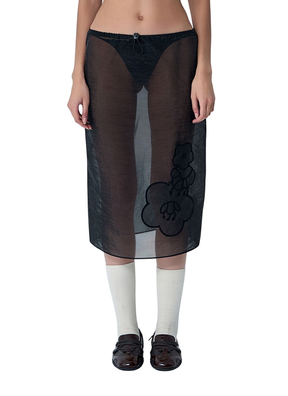 Cecilie Bahnsen White Vanilla Miniskirt Cecilie Bahnsen cecilie