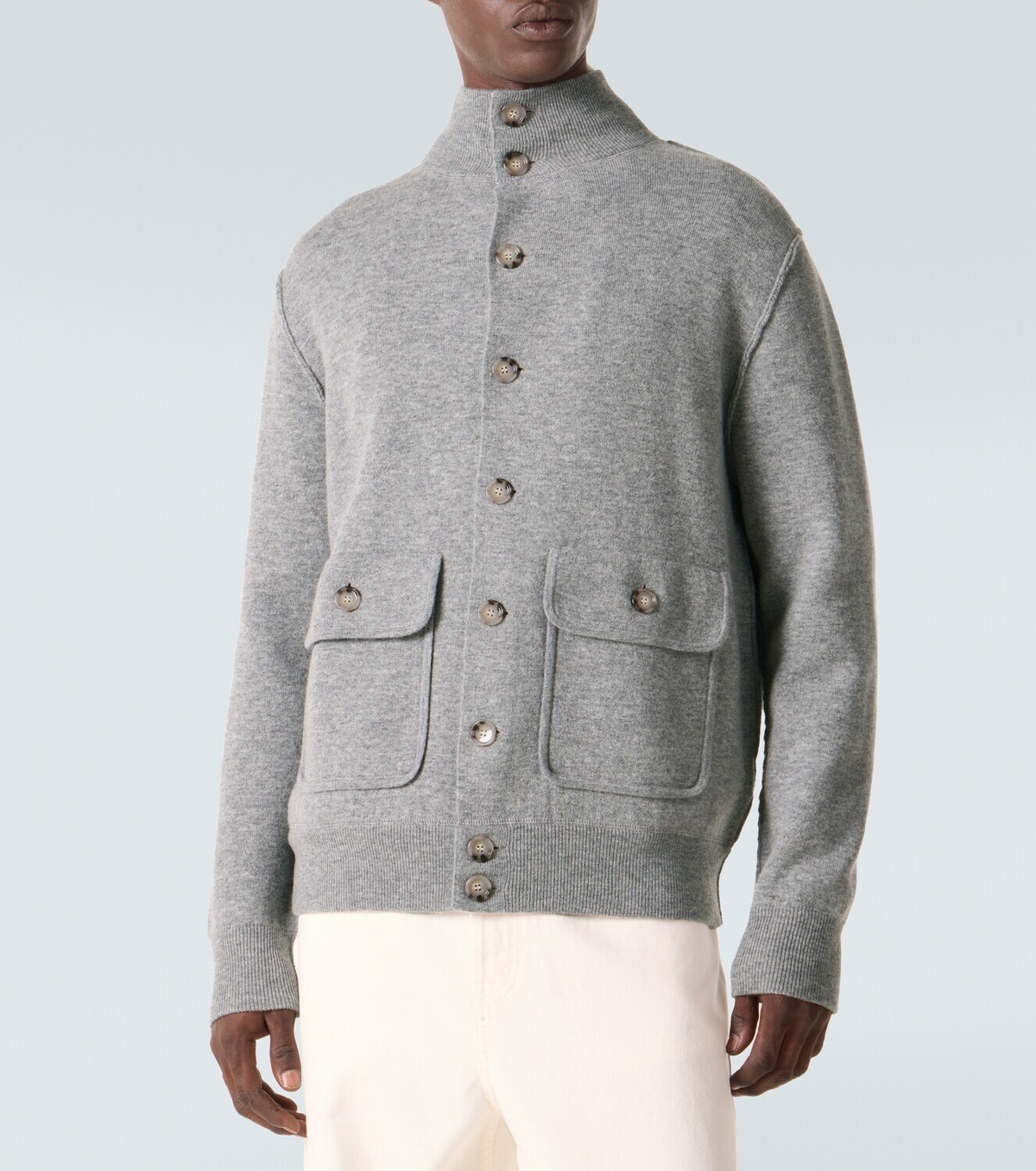 Allude Wool and cashmere jacket