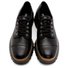 Prada Black Cap Toe Derbys