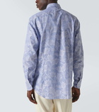 Etro Floral paisley cotton shirt