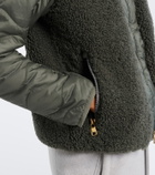 Bogner Bibi teddy-trimmed quilted ski jacket