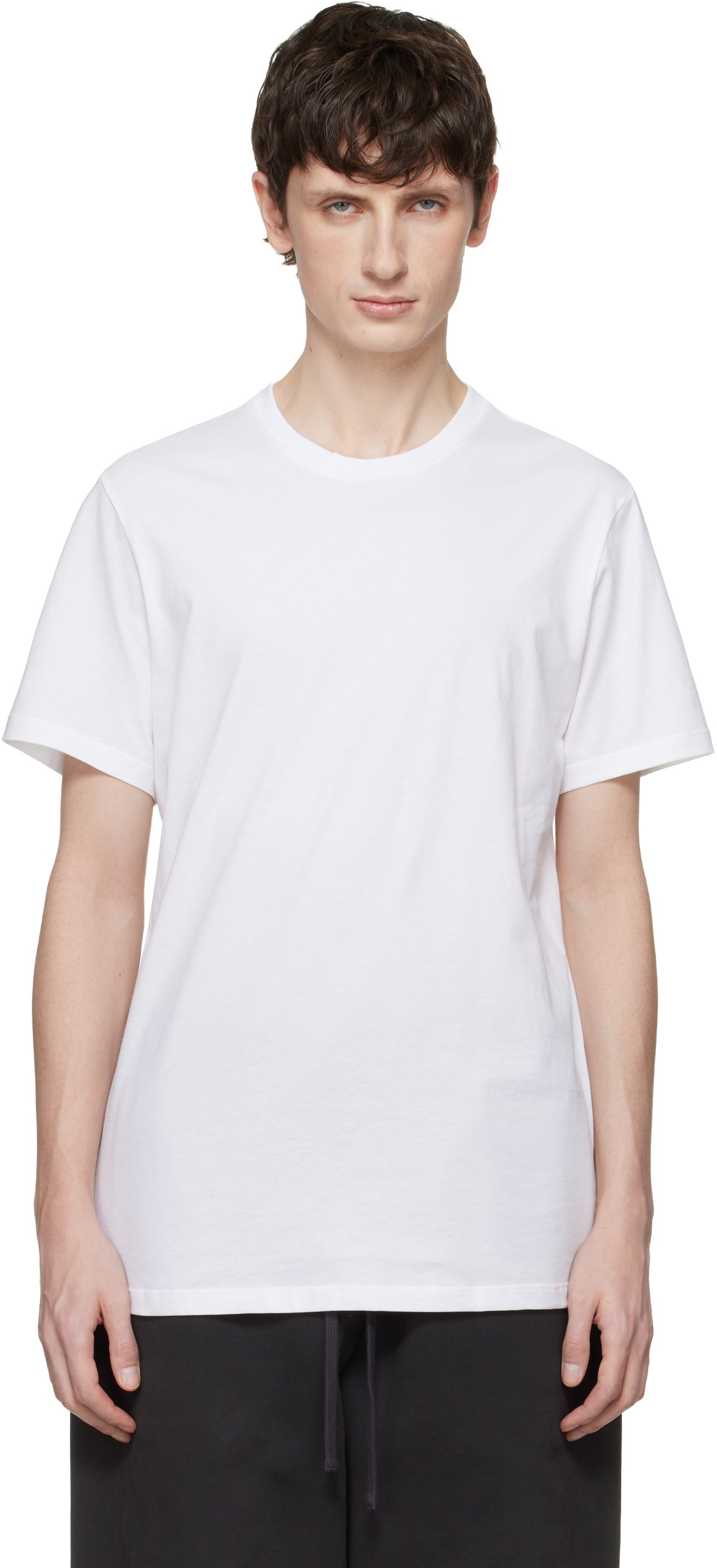 SKIMS Three-Pack White Skims Basics Lightweight T-shirts