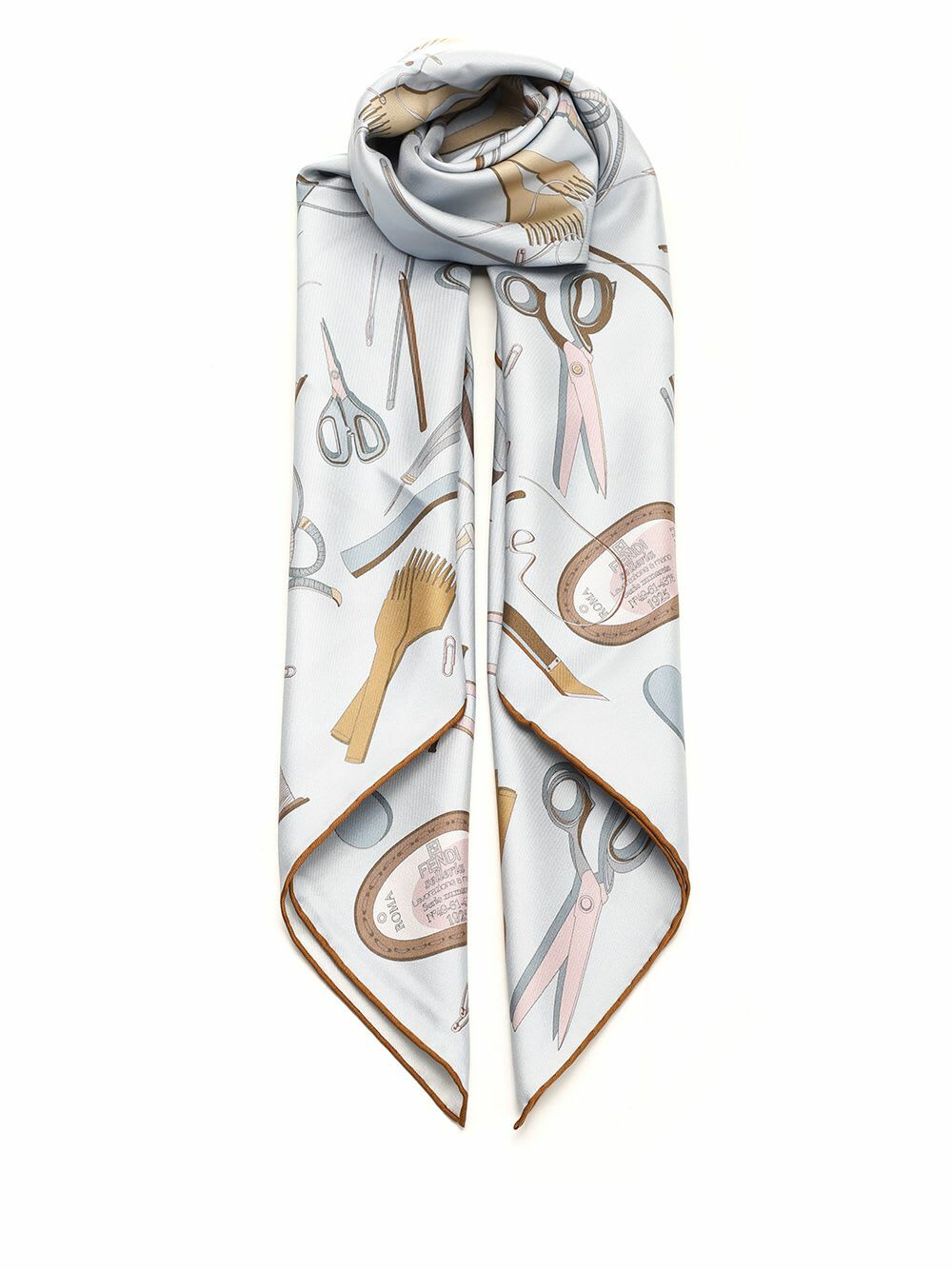 FENDI - Ff Wool Scarf Fendi
