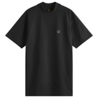 Needles Women's Mock Neck T-Shirt in Black