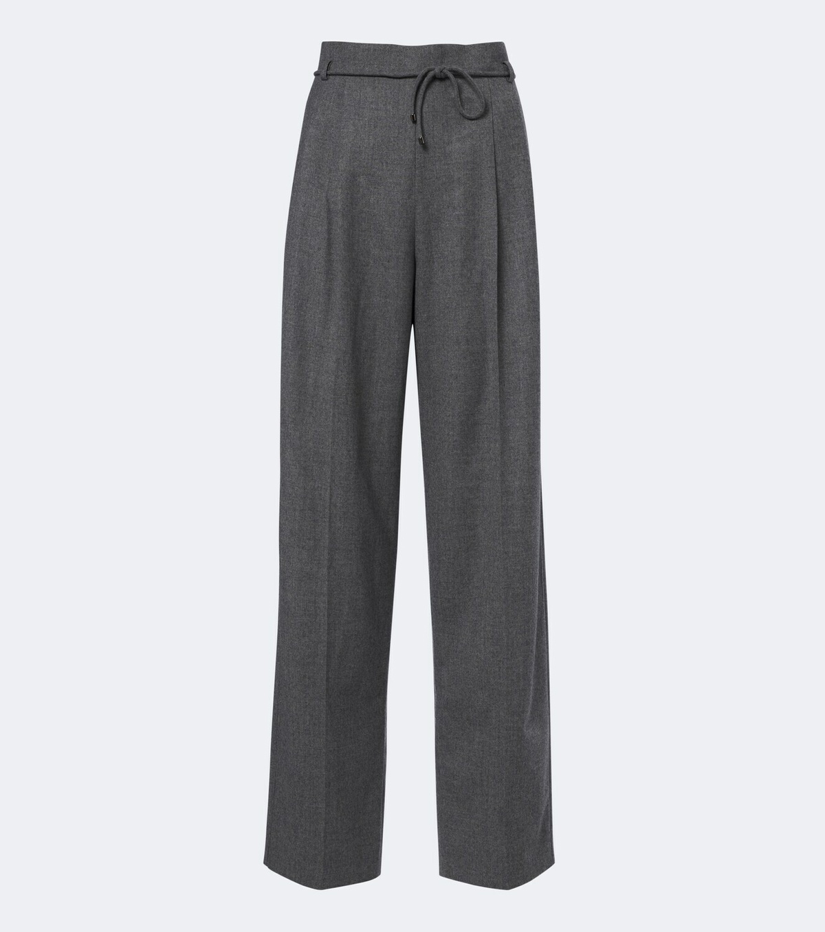 Max Mara Belted cashmere-blend wide-leg pants