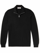 Brunello Cucinelli - Cashmere Half-Zip Sweater - Black